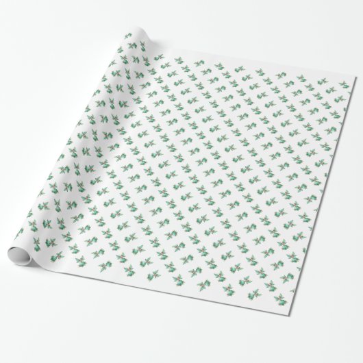 Papier Cadeau Jolie fée de Noël (Déroulé)