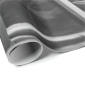 Papier Cadeau Jolie femme en voiture convertible (Coin rond)