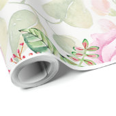 Papier Cadeau Jolie fille Penguin Cadeau d'anniversaire, Pingoui (Coin rond)