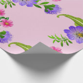 Papier Cadeau Jolie Florale (Coin)