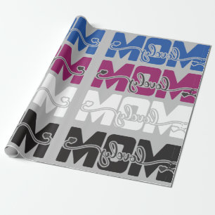 Papier Cadeau Jolie maman