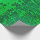 Papier Cadeau Jolie surface verte ancienne avec la texture des g (Coin)