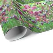 Papier Cadeau Jolies ailes de fées (Epimedium) Photo de fleurs d (Coin rond)