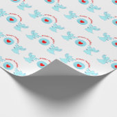 Papier Cadeau Jolies Fêtes Anges (Coin)