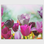 Papier Cadeau Jolies tulipes (Plat)