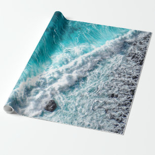 Papier Cadeau Jolies vagues de mer Meilleur cadeau pour les am