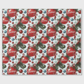 Papier Cadeau Jolly Elf Jamboree (Plat)