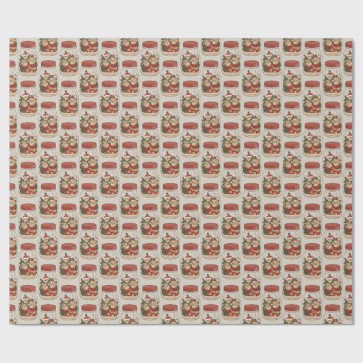 Papier Cadeau Jolly Jars (Plat)