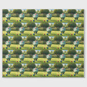 Papier Cadeau Jolly Lawn Bowler Man, (Plat)