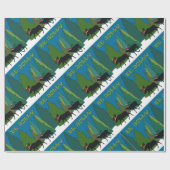 Papier Cadeau Jolly Old Moose et Elk (Plat)