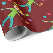 Papier Cadeau Jonglage (Coin rond)