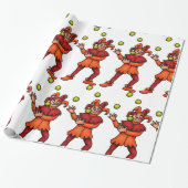 Papier Cadeau Jongleur (Déroulé)