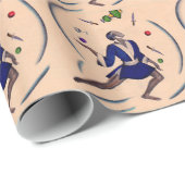 Papier Cadeau jongleur (Coin rond)