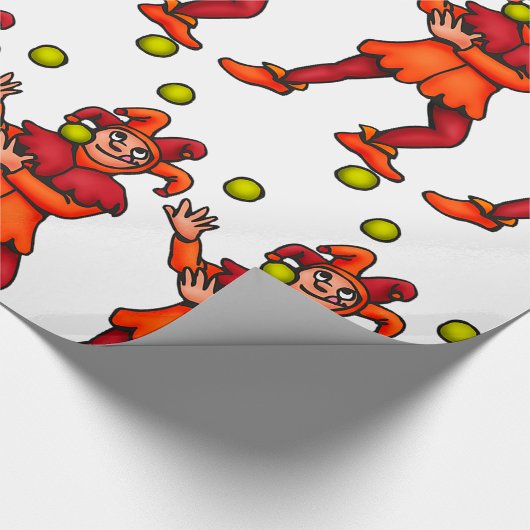 Papier Cadeau Jongleur