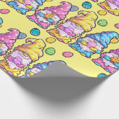 Papier Cadeau Jongleurs de Pâques (Coin)
