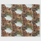 Papier Cadeau Josef Theodor Hansen Ponte Della Tana Venice (Plat)