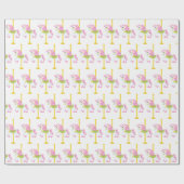 Papier Cadeau Jote Carousel Horse soirée carrelée (Plat)