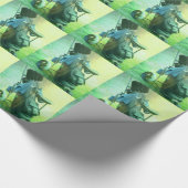 Papier Cadeau Jouer au golf (Coin)