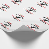 Papier Cadeau jouer au handball (Coin)