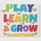 Papier Cadeau JOUER &GROW Wrapper Paper (Plat)