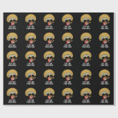 Papier Cadeau Jouer que les champignons musique drôle champignon (Plat)