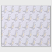 Papier Cadeau Jouet à dinosaures Rex Tyrannosaurus (Plat)