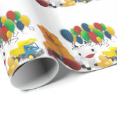Papier Cadeau Jouet d'enfant (Coin rond)