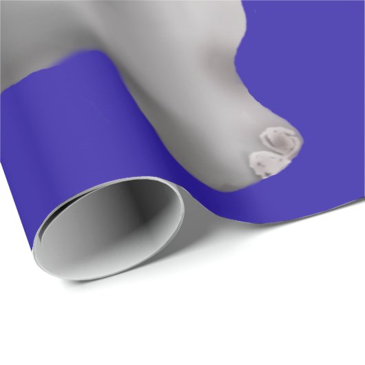 Papier Cadeau Jouet géant de Noël Eléphant Personnalisé (Coin rond)