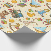 Papier Cadeau Jouets Anciens (Coin)