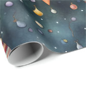 Papier Cadeau Jouets de fêtes, Noël (Coin rond)