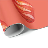 Papier Cadeau Jouets de l'arbre de Noël (Coin rond)