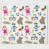 Papier Cadeau Jouets pour enfants Motif (Plat)