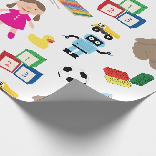 Papier Cadeau Jouets pour enfants Motif (Coin)