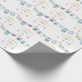 Papier Cadeau Jouets suspendus pour bébé et papier enveloppant p (Coin)