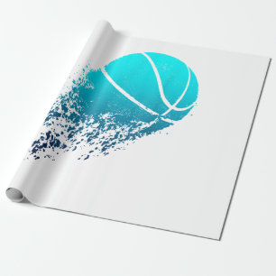 Papier Cadeau Joueur de basket-ball Fan Baller Sports
