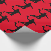PAPIER CADEAU JOUEUR DE HANDBALL (Coin)