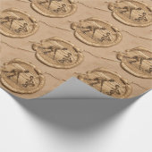 Papier Cadeau Joueur de hockey (Coin)