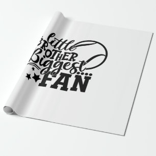 Papier Cadeau Joueur de tennis Petit Frère Plus Grand Van Tenn