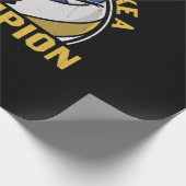 Papier Cadeau Joueur de volley-ball | Pratiquer Comme Un Champio (Coin)