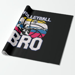 Papier Cadeau Joueur de volley-ball Volleyball Bro