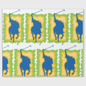 Papier Cadeau Joueur Polo (Plat)