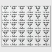 Papier Cadeau Joueur sportif Squash Anniversaire (Plat)