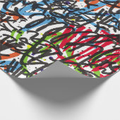 Papier Cadeau jour après jour graffiti background.art,pat (Coin)