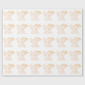 Papier Cadeau Jour de Groundhog (Plat)