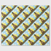 Papier Cadeau Jour de la marmotte (Plat)