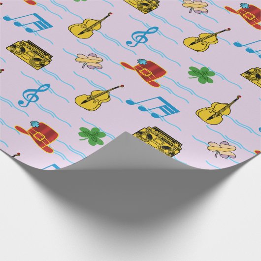 Papier Cadeau jour de la Saint-Patrick (Coin)