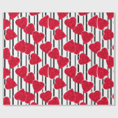 Papier Cadeau Jour de la Saint Valentin (Plat)