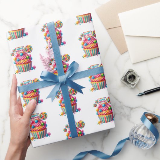 Papier Cadeau Jour de naissance (Cadeaux)