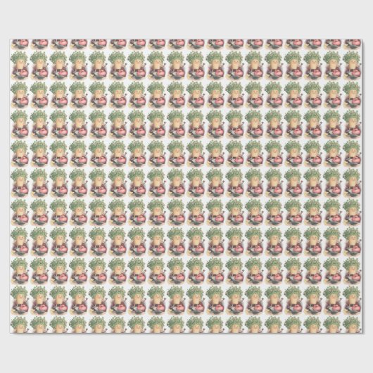 Papier Cadeau Jour de Saint Patrick (Plat)