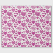 Papier Cadeau Jour de Valentine (Plat)